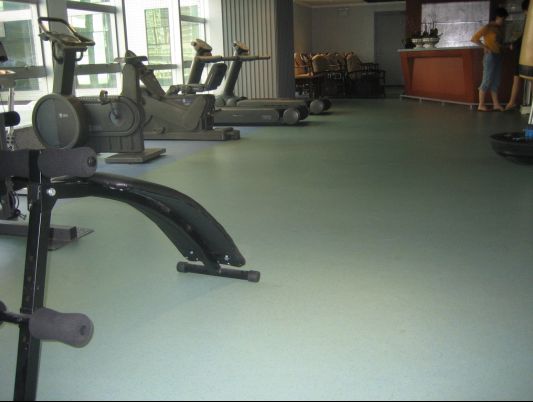 健身房地板工程案例